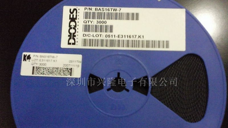 供应BAS16TW-7三极管