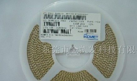 供应基美钽电容T491C686K006AT 优势代理