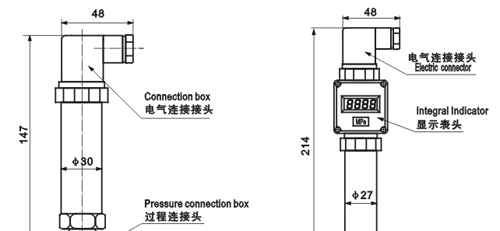 供应PB8300系列精小型压力变送器