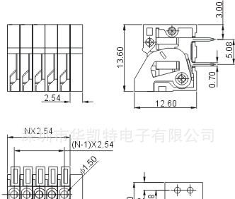 供应接线排，端子排，弹片式接线端子台