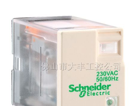 供应施耐德RXM4AB2P7 AC230V小型继电器