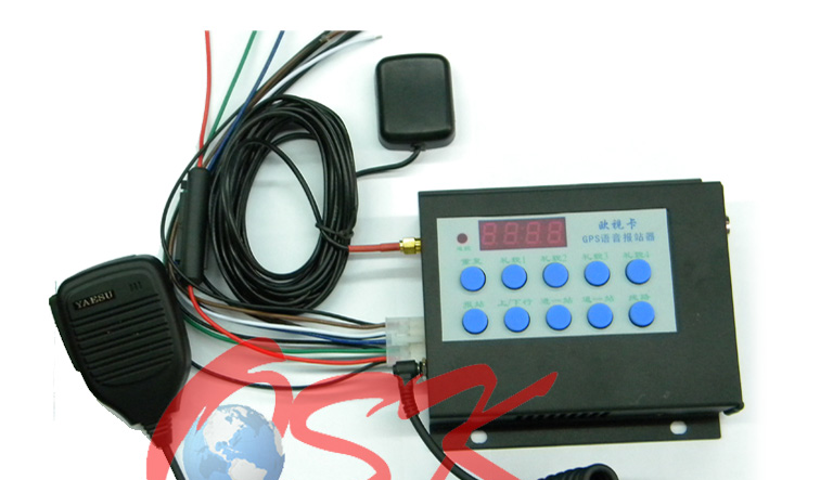 欧视卡 公交GPS语音报站器 MIC带唛头 GPS定位自动报站