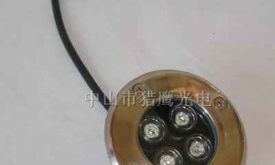 LED七彩4W地埋灯 LED环保绿化节能地埋灯