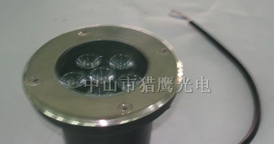 不锈钢圆形地埋灯 RGB 6W地埋灯