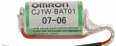原装进口CJ1W-BAT01 欧姆龙 OMRON PLC 用锂电池