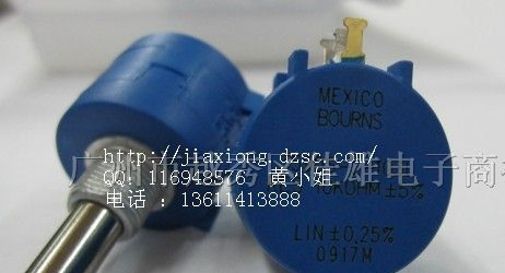 供应 BOURNS 3590S 高精度 10K 多圈电位器