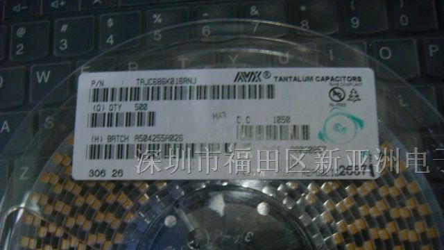 供应贴片钽电容TAJC686K016RNJ原装AVX
