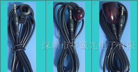 供应车载音箱遥控连接线,车载低音炮带线遥控接收头