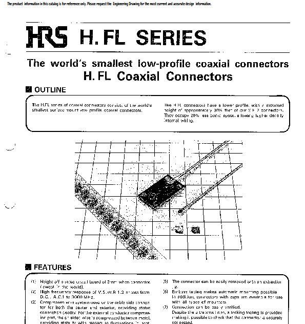 供应HRS连接器H.FL-R-SMT_电子元器件_维库仪器仪表网
