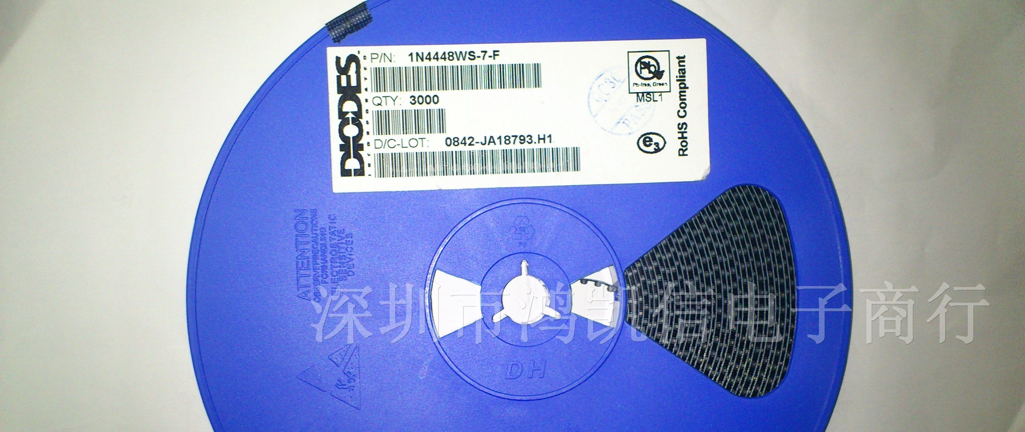 供应DIODES 快速开关二极管SOD323 1N4148WS-7-F/T4