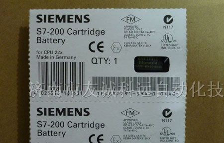 山东济南供应西门子plc锂电池 6ES7291-8BA20-OXAO
