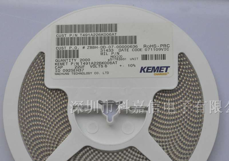 KEMET 钽电容