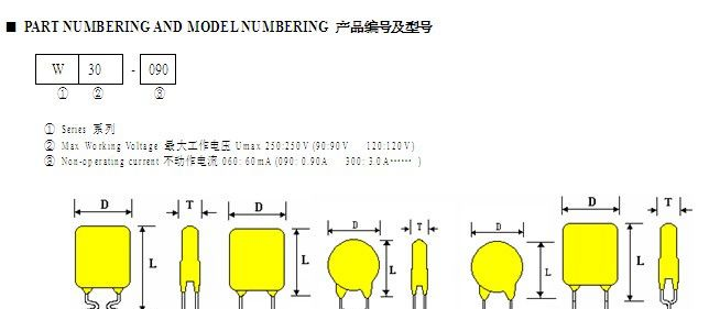 自恢复保险丝