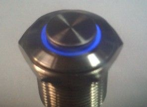 供应自锁复位金属按钮开关.不锈钢金属按钮开关