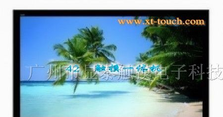 供应42寸红外触摸电视机 自动校正，精准触摸