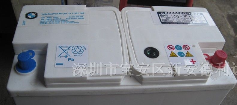 供应宝马车专用电池 12V100AH