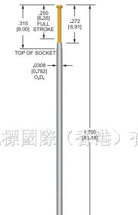 供应QA探針，测试探针，弹簧探针，ICT探针