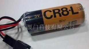 供应富士 CR8.L 3V锂电池 NOVEL LITHIUM 带插头
