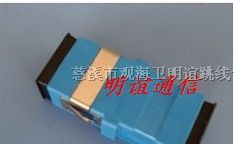 供应SC无耳光纤适配器 塑料FC光纤适配器