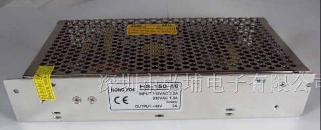 供应S-150W 48V3.2A开关电源LED灯带专用 软灯条用