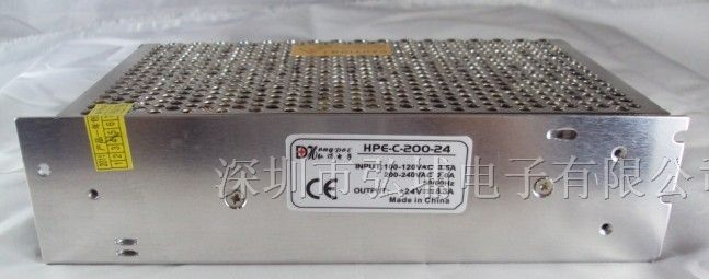 供应200W 24V8.3A 开关电源 工业电源 LED灯带 软灯条