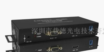供应 光纤收发器 光端机 HDMI&RS232光纤收发器