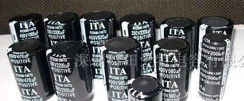 供应400VDC 330MFD电容器 日田电容 变频器电解电容