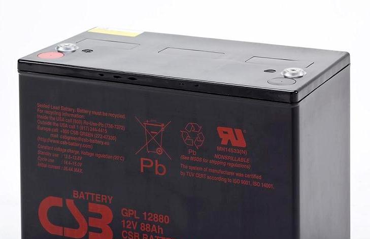 供应CSB电池 GPL12880(12V88Ah)