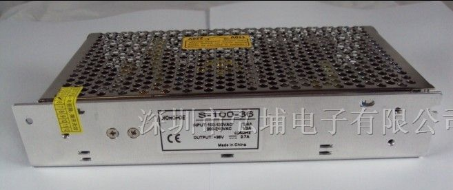 供应100W 36V2.7A开关电源 工业 LED灯带专用 软灯条用