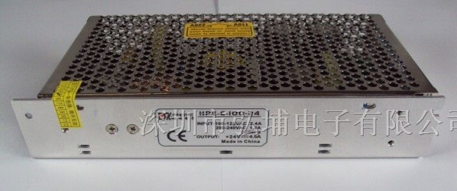供应100W 24V4.5A 开关电源工业、安防显示屏LED软灯条