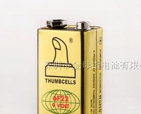 供应9V/6F22电池，9V/6F22碳性电池，9V/6F22高能电池