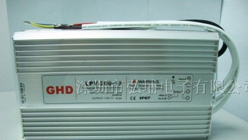 供应200W 12V16.5A防水开关电源 IP67