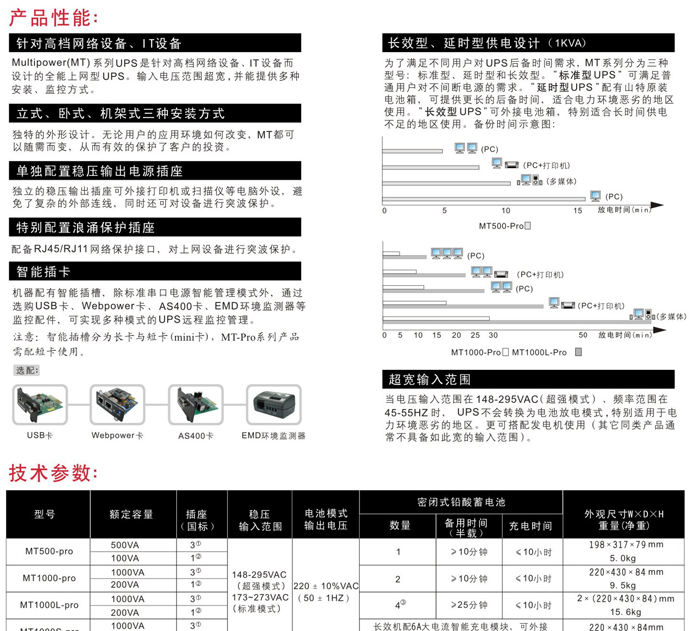 供应深圳山特ups电源MT1000S报价/价格