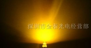 供应3mm 黄色LED 普通LED LED发光管 LED灯珠