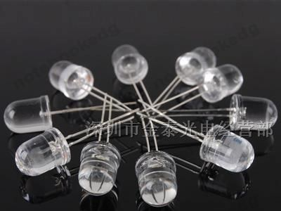 供应5mm 白色LED 超高亮LED LED灯珠 LED发光管
