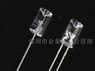 供应F5平头内凹 蓝色LED LED发光二极管 LED灯珠