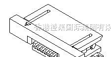 供应MOLEX524372272 FPC连接器