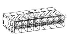 供应molex76352-7001sfp屏蔽罩连接器