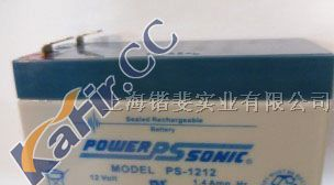 上海锴斐 供应POWER-SONIC 电池 PS-121100