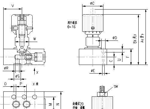 DVP10-10节流阀*压力31.5MPa/流量40L/min