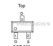 WNM4153-3/TR 韦尔低压MOS管