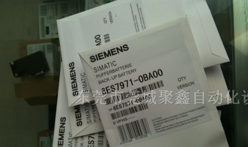 供应6ES7971-0BA00 西门子400PLC用锂电池