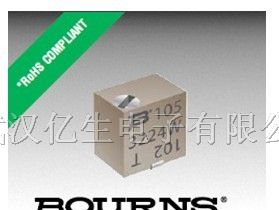 供应bourns(伯恩斯)多圈精密可调电位器3224J-1-502E