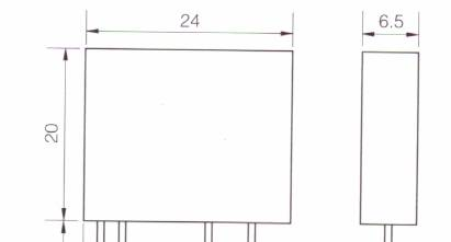 供应GTJ24-3A单列直插式超小型交流固态继电器