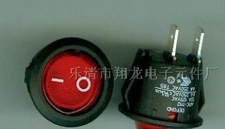 供应圆形带灯船型开关