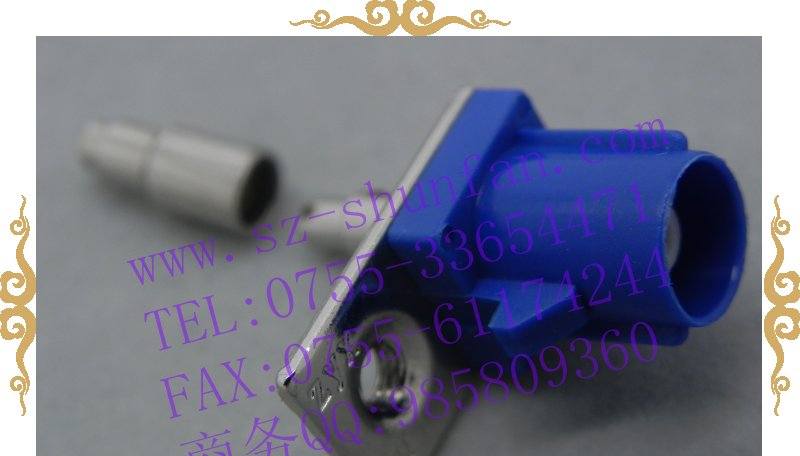 供应72594-1 FAKRA SMB汽车连接器，连接头 SF-103