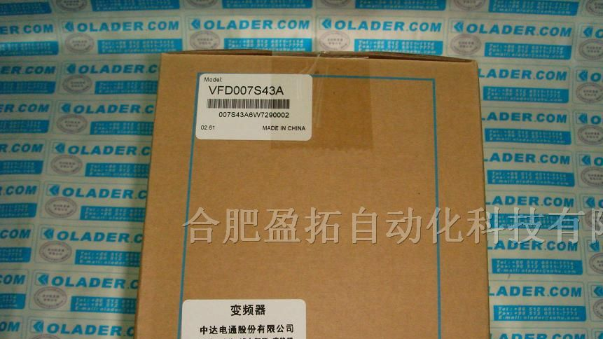 安徽台达变频器现货VFD037A43A