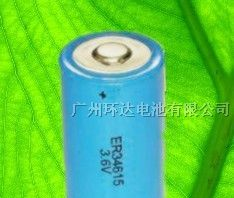 供应ER34615高容量锂亚硫酰氯ER34615电池