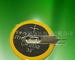 供应环保焊脚纽扣电池CR2450