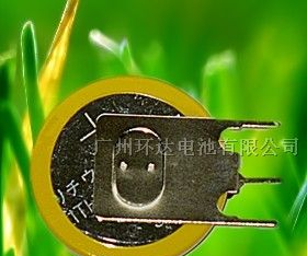 供应环保焊脚纽扣电池CR2025